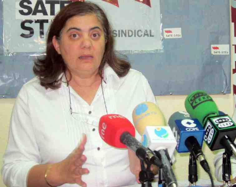 Ana Isabel Lara, responsable de área de Mujer de SATE-STEs, ha presentado el curso