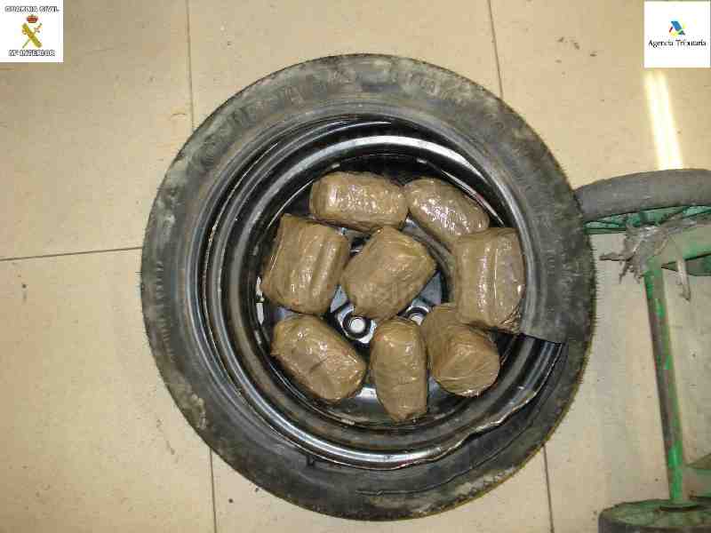 Seis detenidos con 85 kilos de hachís en el puerto de Melilla