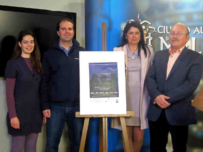 De izda. a dcha.: Luz Andujar, Antonio César Morón, Simi Chocrón y José Antonio Vega