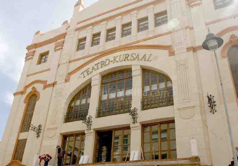 Fachada del Teatro Kursaal de Melilla