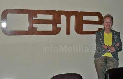 La presidenta de la CEME-CEOE, Margarita López Almendáriz