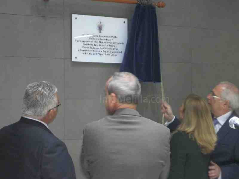 Inaugurado oficialmente el nuevo pabellón 'Guillermo Garcia Pezzi' en un emotivo acto