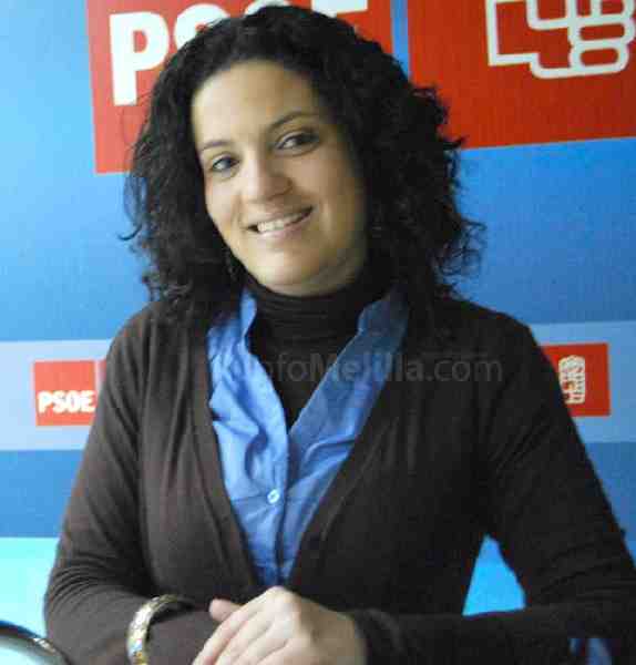 Nora Hammad, secretaria de Política Social del PSOE de Melilla
