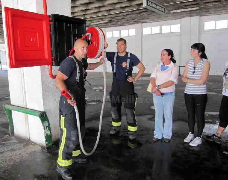 Personal de la Ciudad Autónoma participa en un curso de Prevención y Protección contra Incendios