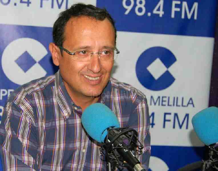Muñoz, durante una entrevista en la cadena COPE