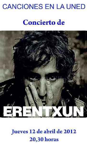 Cartel del concierto