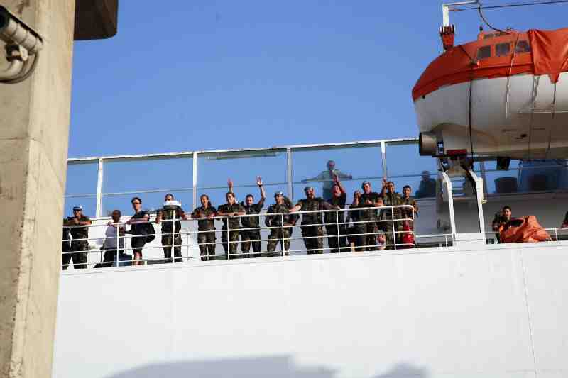 Regresa a Melilla la primera rotación de militares procedentes de Líbano
