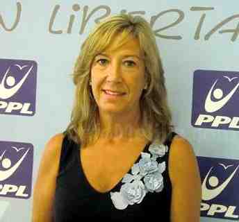 Rosa Cuevas, diputada de PPL
