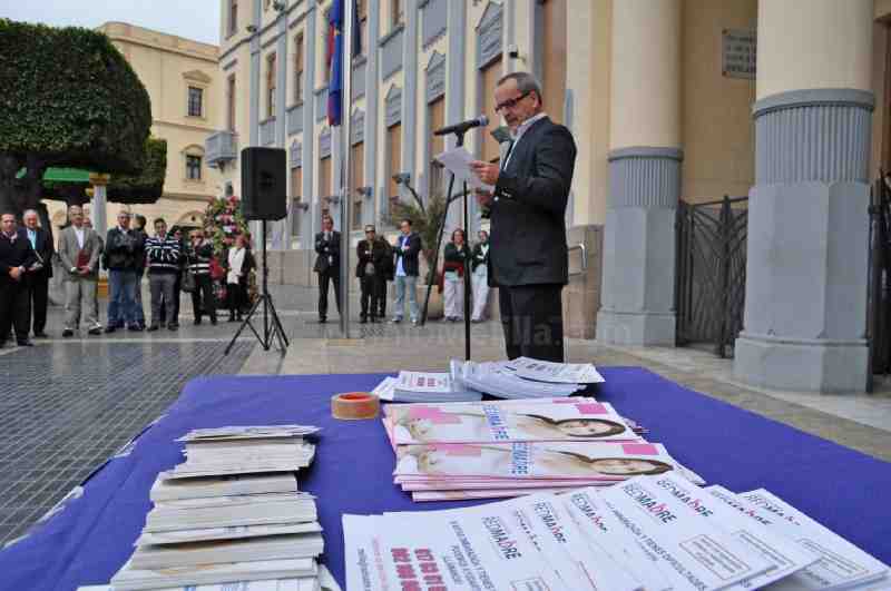 Antonio Ramírez ha leído un manifiesto que clama 'Sí a la vida'