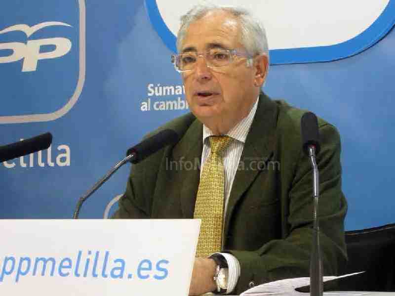 Juan José Imbroda, presidente del Gobierno y del PP de Melilla