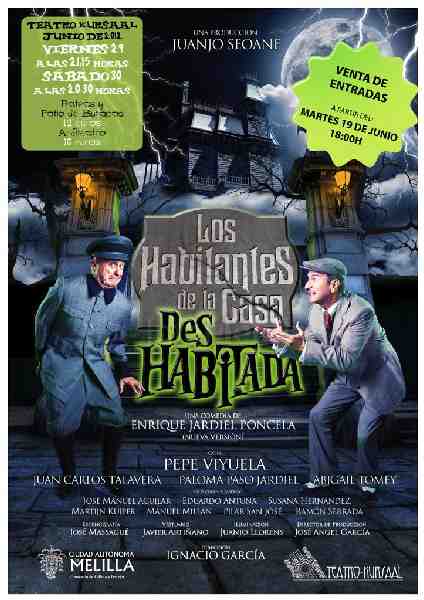 'Los habitantes de la casa deshabitada', la nueva obra del Kursaal para este mes de junio