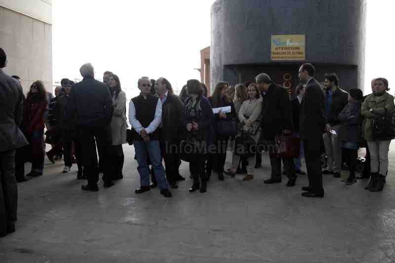 Jueces, abogados y procuradores de Melilla protestan contra la Ley de Tasas