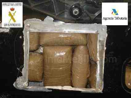 En tres días, se han quitado de circulación más de 220 kilos de droga