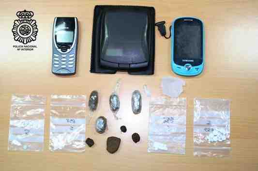 La Policía Nacional desarticula un punto de venta de droga en Melilla