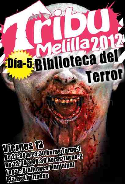 'Tribu Melilla' ofrece a los jóvenes una noche de viernes terrorífica en los sótanos de la Biblioteca Municipal