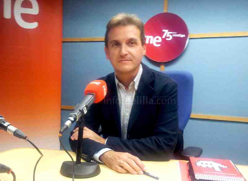 Gregorio Escobar durante su entrevista en RNE