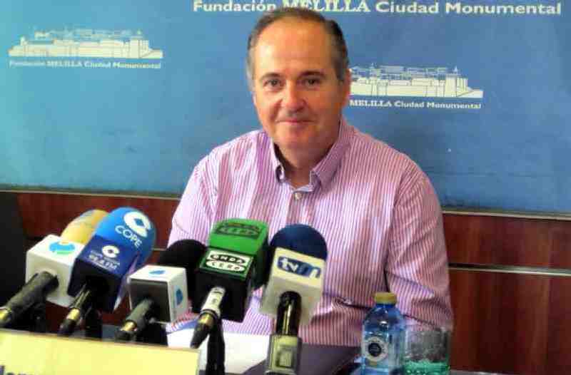 José Vallés, presidente de la Fundación Melilla Monumental