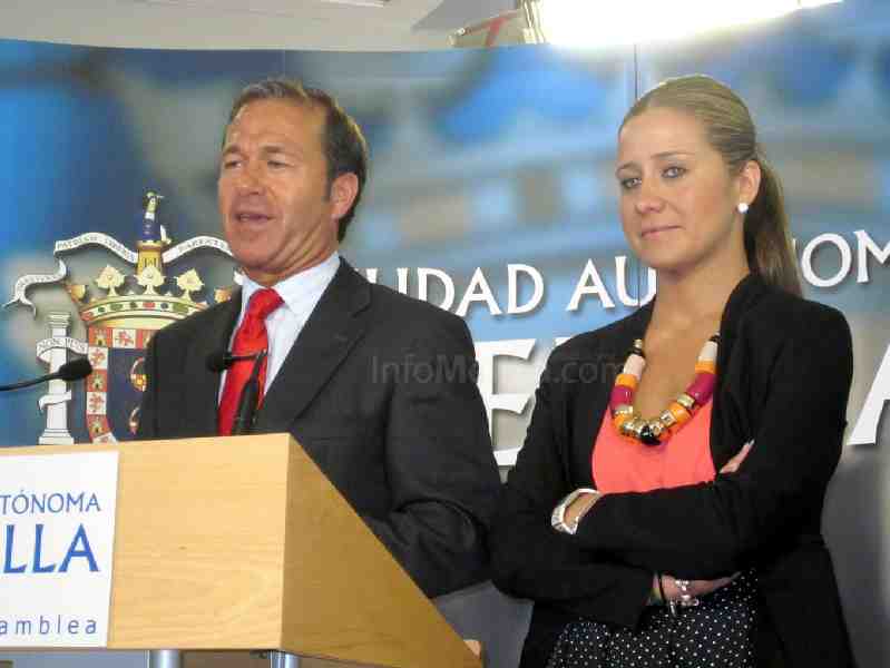 Miguel Marín junto a Sofía Acedo