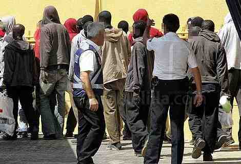 Melilla y Ceuta registran el más alto porcentaje de llegadas de inmigrantes ilegales