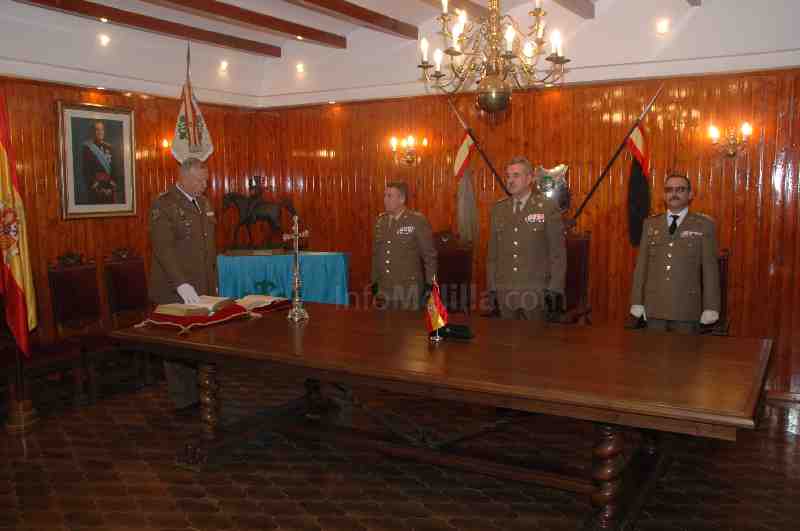 Toma de Posesión y entrega de Mando del Regimiento de Caballeria “Alcántara nº 10”