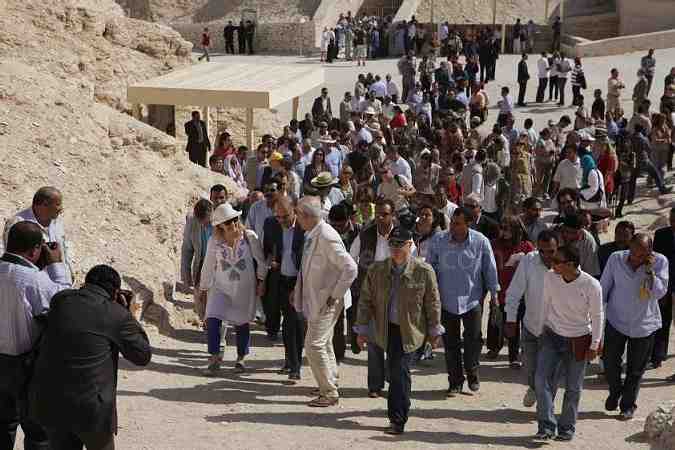 La Fundación Gaselec, presente en el 90 aniversario del descubrimiento de la tumba de Tut-Anj-Amón