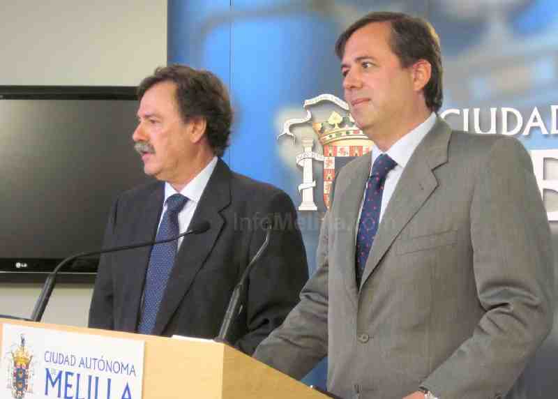 Federico Ramos junto a José Ángel Calabuig