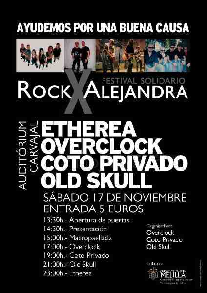 El Auditorium Carvajal acogerá este sábado un macroconcierto benéfico con la participación de varios grupos locales