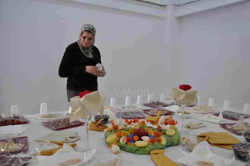 Tras la clausura del curso, todos compartieron sus mejores platos