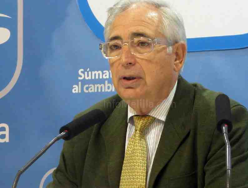 Juan José Imbroda es presidente regional del PP desde 2008