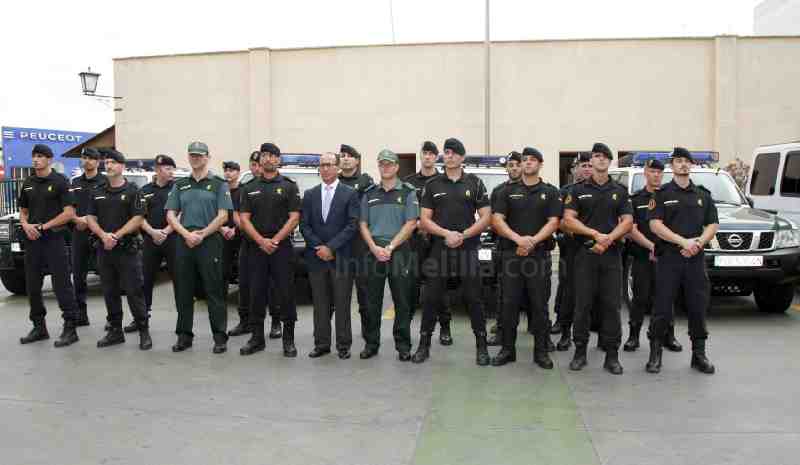 Melilla refuerza su seguridad con 18 agentes especiales que afrontarán la recta final de la OPE y vigilarán la presión migratoria