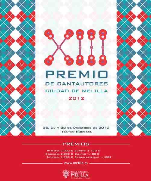 Cartel anunciador del concurso