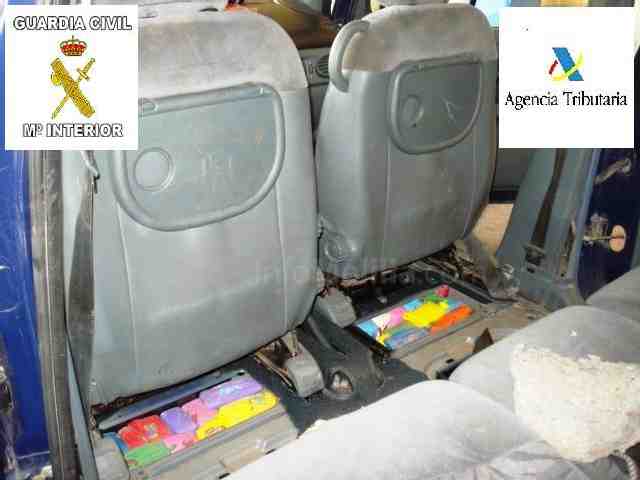Cuatro personas detenidas, dos de ellas holandesas, en tres nuevas actuaciones contra el tráfico de drogas