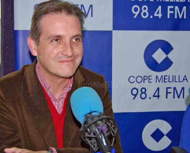 Gregorio Escobar, durante la entrevista en COPE