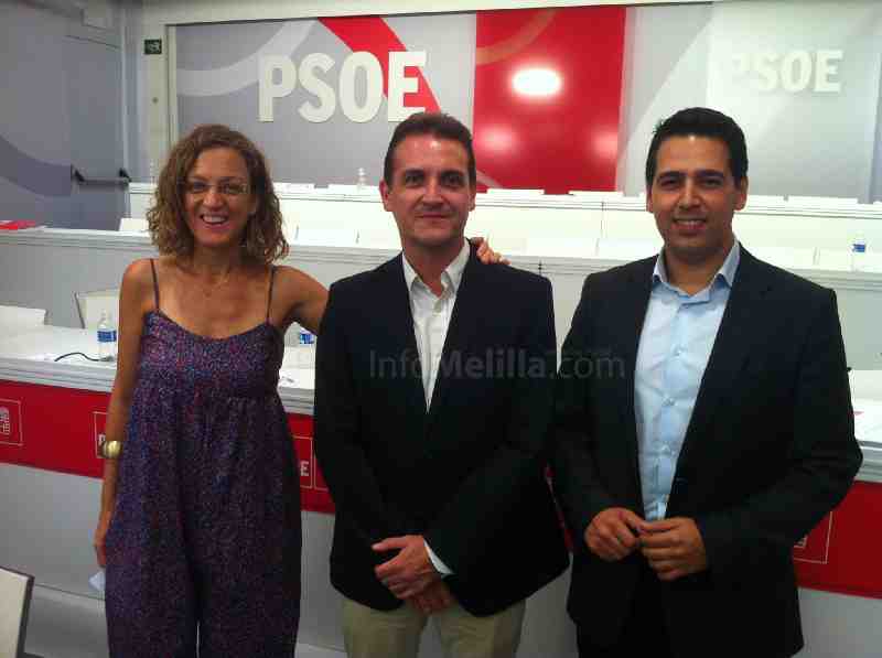 Rojas, Escobar y Azmani han acudido al Comité Federal celebrado por el PSOE en Madrid