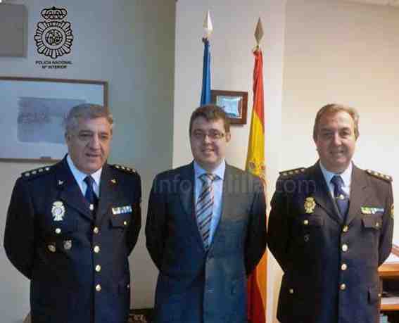 De izda. a dcha.:Ángel Riesco, Francisco Rebollo y Miguel Vaquero