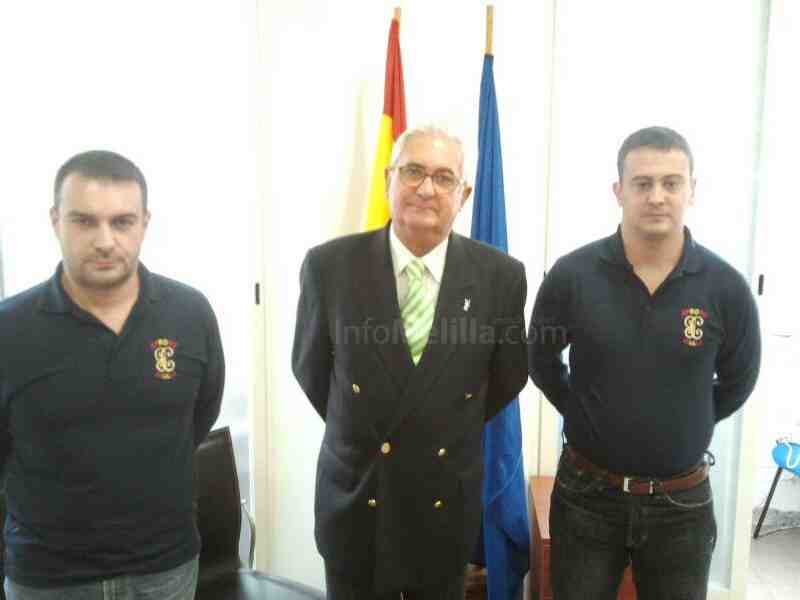 La Asociación Pro Guardia Civil de Melilla se reune con el diputado Antonio Gutiérrez