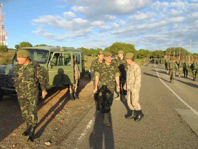 El General Jefe SEIGESUR realiza su primera visita a Melilla tras su toma de posesión