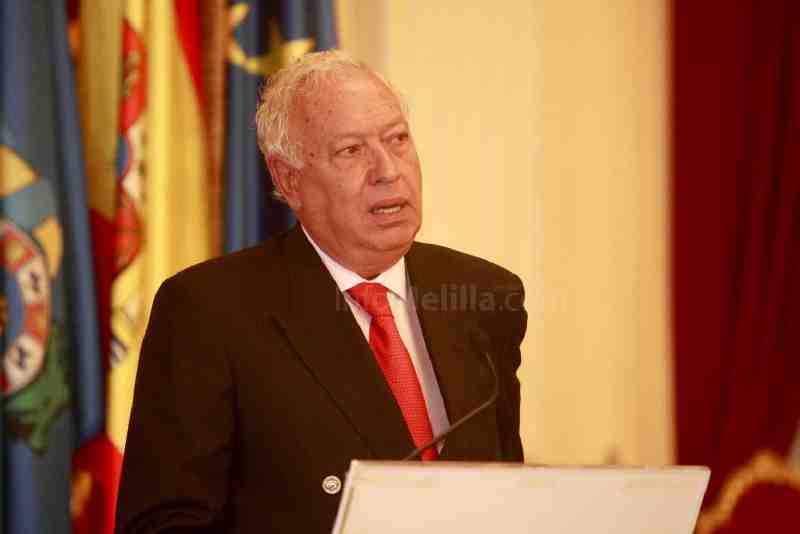 García-Margallo asegura que el reconocimiento que le hace Melilla con el título de Hijo Adoptivo es el más importante de su carrera