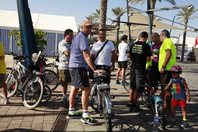 Comienza la Semana Europea de la Movilidad en Melilla con una pedalada mutitudinaria