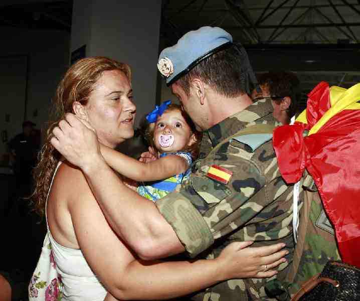 Llegan a Melilla los últimos soldados destinados en Líbano en misión de paz