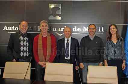 De izda. a dcha.: David Soler, Francisco Narváez, José Antonio cuesta, Andrés Mateo y Pilar Parra
