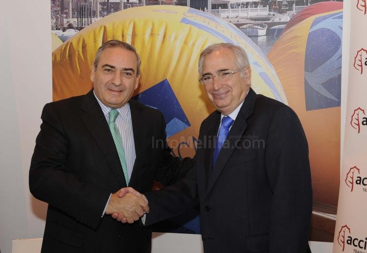 Melilla y Acciona Trasmediterránea firman dos convenios para seguir potenciando el turismo en la ciudad