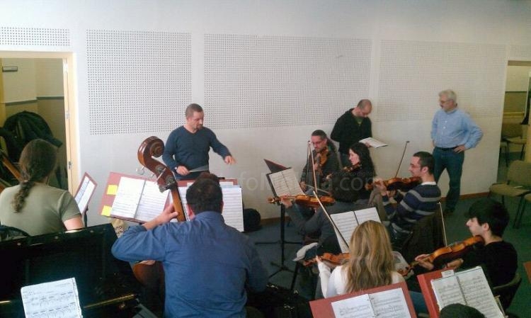 La Orquesta no escatima en tiempo para sus ensayos
