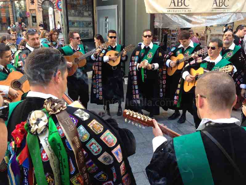 La Tuna de Melilla consigue la mitad de los premios que se disputaban en el XXVI Certamen Nacional celebrado en Sevilla