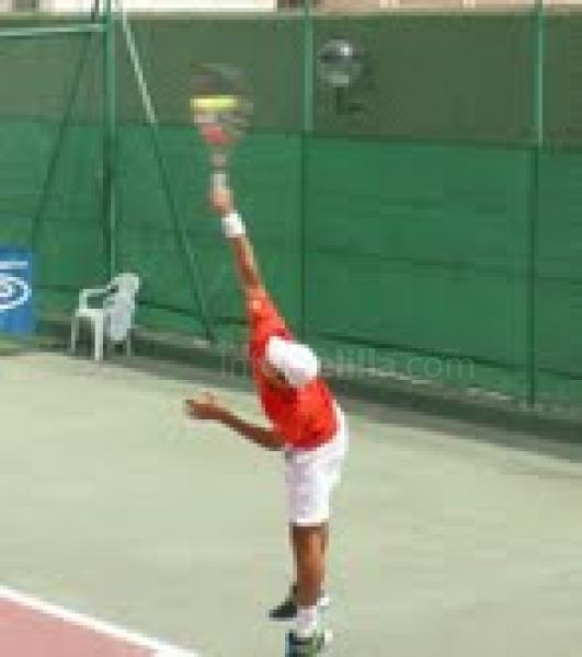Internacional Masculino de Tenis: Mala suerte para el melillense aficando en Madrid Eduardo Rico Brusi