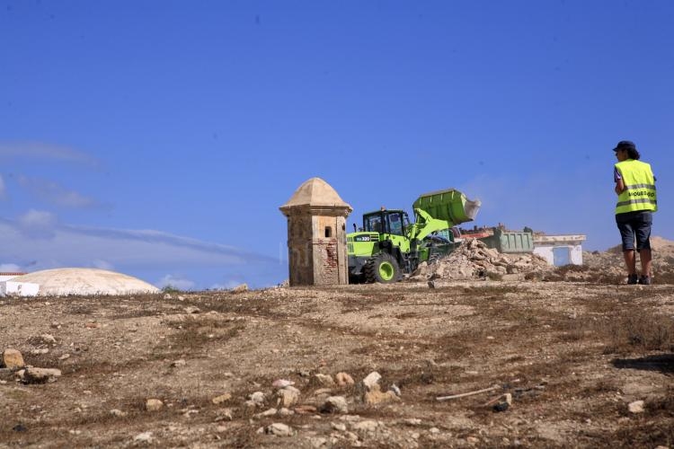 La Ciudad inicia en el Fuerte de Victoria Grande los trabajos arqueológicos previos a su recuperación definitiva