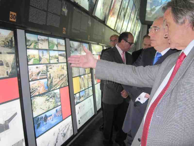 El PERI de Melilla la Vieja, expuesto en el nuevo Centro de Interpretación del Torreón de las Cabras