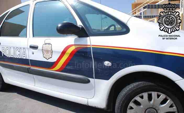 La Policía Nacional logra detener a un individuo con numerosos antecedentes tras una aparatosa persecución