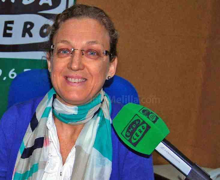 Gloria Rojas durante la entrevista en Onda Cero