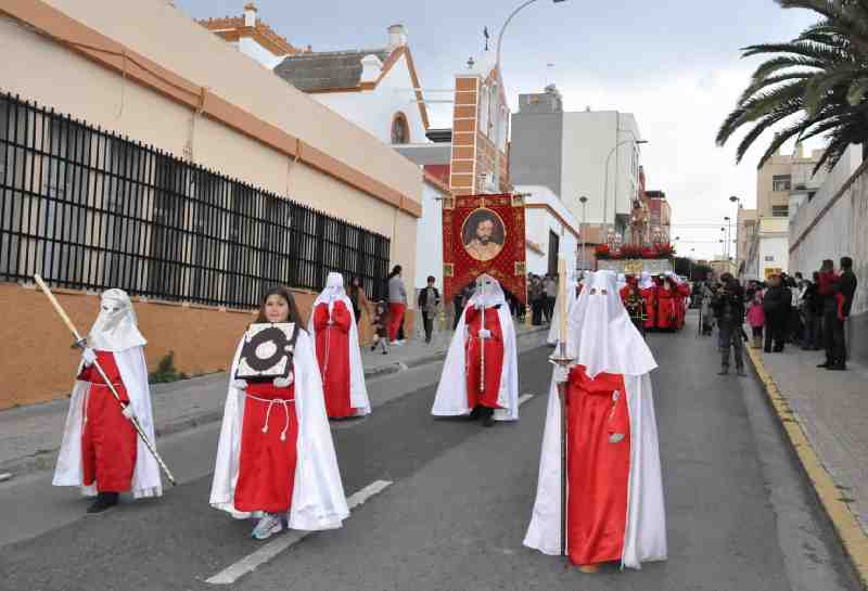 El Flagelado regresa empapado a refugiarse con Nuestra Señora del Mayor Dolor